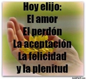 amor, perdó, aceptación