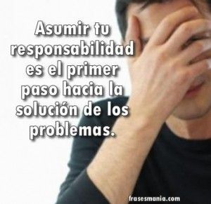 asumir tu responsabilidad