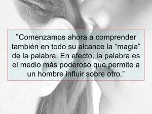 la palabra influye
