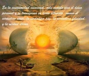 renacer en el amor altruista