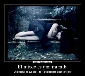 miedo es una muralla