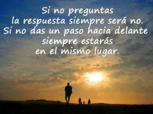 si no preguntas