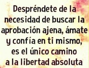 confia en ti mismo Somos Armonia